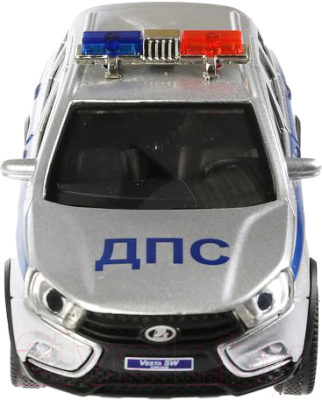 Автомобиль игрушечный Технопарк Lada Vesta SW Cross Полиция / VESTA-CROSS-P-SL