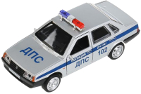 Автомобиль игрушечный Технопарк Lada-21099 Спутник Полиция / 21099-12SLPOL-SR - 