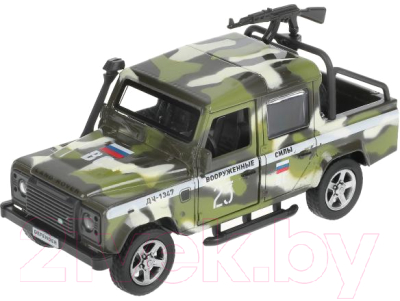 Автомобиль игрушечный Технопарк Land Rover Defender Pickup Камуфляж / DEFPICKUP-12SLMIL-ARMGN