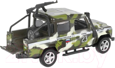 Автомобиль игрушечный Технопарк Land Rover Defender Pickup Камуфляж / DEFPICKUP-12SLMIL-ARMGN