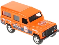 Автомобиль игрушечный Технопарк Land Rover Defender Спорт / DEFENDER-12SLSRT-OG (оранжевый) - 