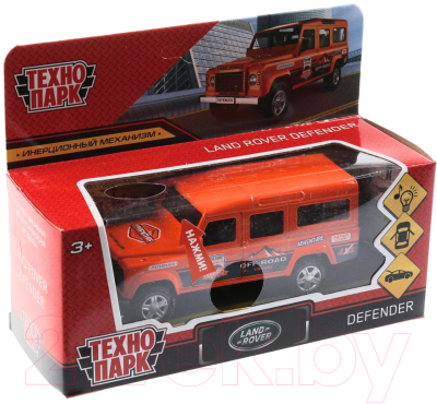 Автомобиль игрушечный Технопарк Land Rover Defender Спорт / DEFENDER-12SLSRT-OG (оранжевый)