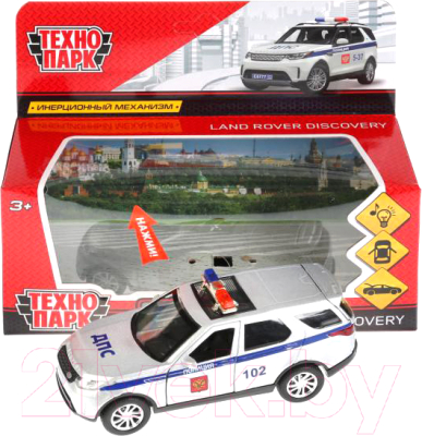 Изображение товара Автомобиль игрушечный Технопарк Land Rover Discovery Полиция / DISCOVERY-P-SL