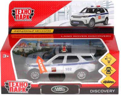 Изображение товара Автомобиль игрушечный Технопарк Land Rover Discovery Полиция / DISCOVERY-P-SL