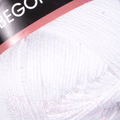 Пряжа для вязания Yarnart Begonia / 1000 (169м, белый)