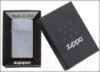 Зажигалка Zippo Slim / 1607 (серебристый)