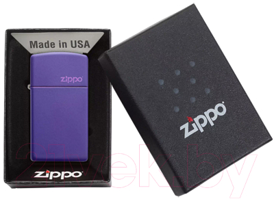 Зажигалка Zippo Slim / 1637ZL (фиолетовый)