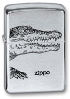 Зажигалка Zippo Alligator / 200 (серебристый) - 