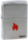 Зажигалка Zippo Flame / 200 (серебристый) - 