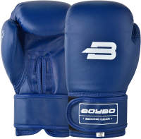 Боксерские перчатки BoyBo Basic (2oz, синий) - 