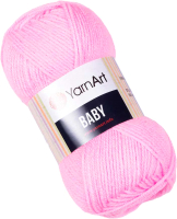 Пряжа для вязания Yarnart Baby 100% акрил / 217 (150м, розовый) - 