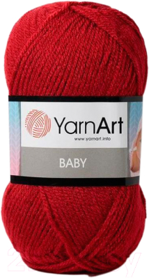 Пряжа для вязания Yarnart Baby 576 (150м, красный)