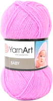 Пряжа для вязания Yarnart Baby 635 (150м, фиолетово-сиреневый) - 