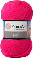 Пряжа для вязания Yarnart Baby 8041 (150м, малиновый) - 
