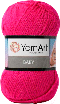 Пряжа для вязания Yarnart Baby 8041 (150м, малиновый)