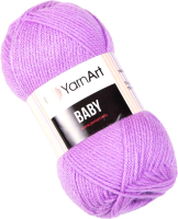 Пряжа для вязания Yarnart Baby 100% акрил / 9560 (150м, сиреневый) - 