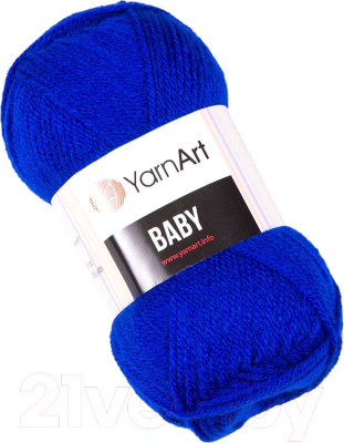 Пряжа для вязания Yarnart Baby 100% акрил / 979 (150м, василек)