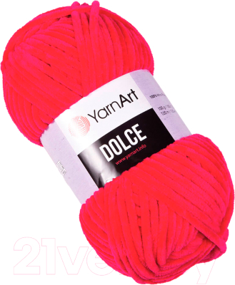 Пряжа для вязания Yarnart Dolce 100% микрополиэстер / 759 (120м, малиновый)