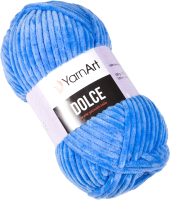 Пряжа для вязания Yarnart Dolce (120м, темно-голубой) - 