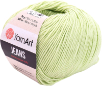 Пряжа для вязания Yarnart Jeans (160м, салатовый) - 