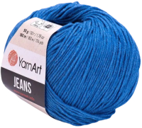 

Пряжа для вязания Yarnart, Jeans 55% хлопок, 45% полиакрил / 16