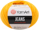 Пряжа для вязания Yarnart Jeans 35 (160м, желтый) - 