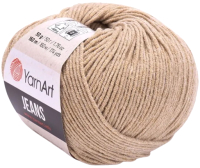 

Пряжа для вязания Yarnart, Jeans 55% хлопок, 45% полиакрил / 48