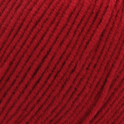 Пряжа для вязания Yarnart Jeans 51 (160м, темно-красный)