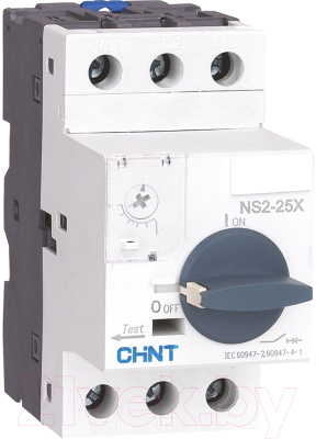 Автоматический выключатель пуска двигателя Chint NS2-25 1.6-2.5А R / 495078