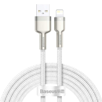 Кабель Baseus Lightning - USB / CALJK-B02 (2м, белый) - 