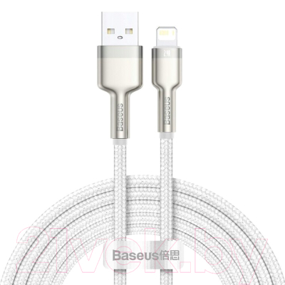 Кабель Baseus Lightning - USB / CALJK-B02 (2м, белый)