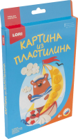 

Набор для творчества Lori, Картина из пластилина. Мишка моряк / Пз/Пл-011