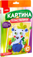 

Набор для творчества, Картина из пластилина. Мишка сладкоежка / Пз/Пл-003