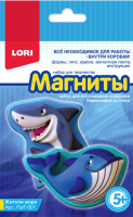 

Набор для творчества Lori, Магниты из гипса. Жители моря / Пз/Г-001