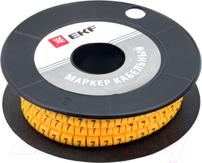 Изображение товара Маркер кабельный EKF PROxima plc-KM-1.5-7