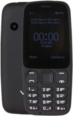 Мобильный телефон Vertex D537 (черный)