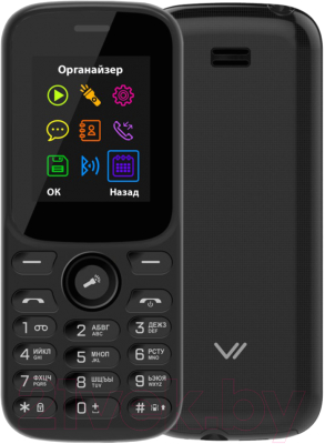 Мобильный телефон Vertex M124 (черный)