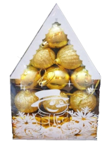 

Набор шаров новогодних MONAMI, Ассорти / WRB543