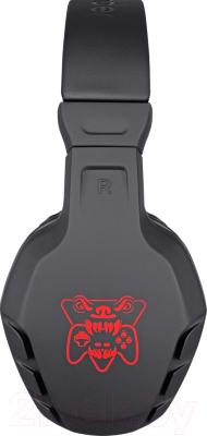 Изображение товара Наушники-гарнитура Defender Сujo / 64505 (черный/красный)