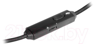 Изображение товара Наушники-гарнитура Defender Сujo / 64505 (черный/красный)