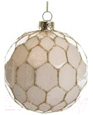 

Шар новогодний Rojek, Золотистый;бежевый, OZB06153