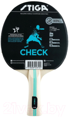 Ракетка для настольного тенниса STIGA Check Hobby WRB / 1210-5818-01