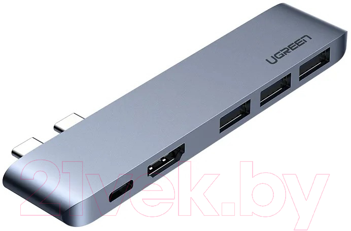 Док-станция для ноутбука Ugreen CM251 / 60559 (серый)