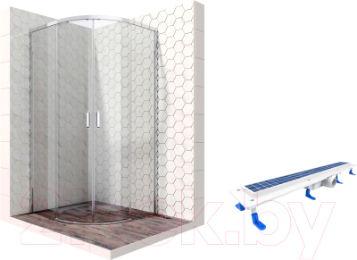 

Душевой уголок Ambassador, Set 100x100 / 11011102-ST4