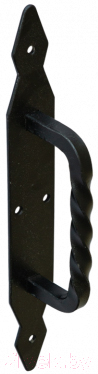 Ручка дверная Domax UZR 130С / 79972 (черный)