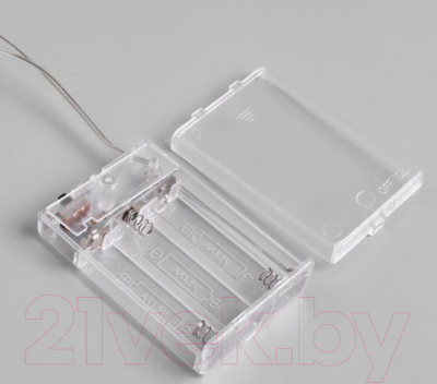 Светодиодная фигура 3D Luazon Олененок на батарейках 2310842 (белый)