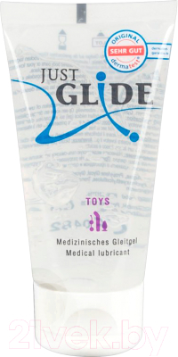Лубрикант-гель Just Glide Toys для секс-игрушек / 6108600000  (50мл)