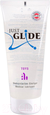 Лубрикант-гель Just Glide Toys для секс-игрушек / 6108790000 (200мл)