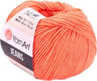Пряжа для вязания Yarnart Jeans (160м, светло-коралловый) - 