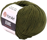 

Пряжа для вязания, Jeans 55% хлопок, 45% полиакрил / 82
